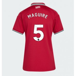Manchester United Harry Maguire #5 Replika Hemmatröja Damer 2026-27 Kortärmad